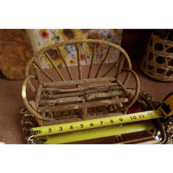 Wooden ( Made of Branches) - accent seat40 - Picture 7 of 7